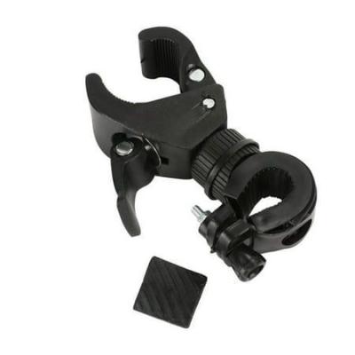 China Bicycles FlashlightFixing Clip 360 Degrees RotatableParts Front Light Torch MountClamp Holder Outdoor Riding for sale