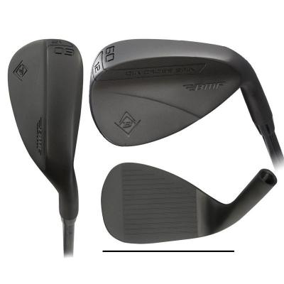 China 60 Degree Custom Logo Black Sand Blasting Golf Wedge Club Racing, Gift 35.5 Inch à venda