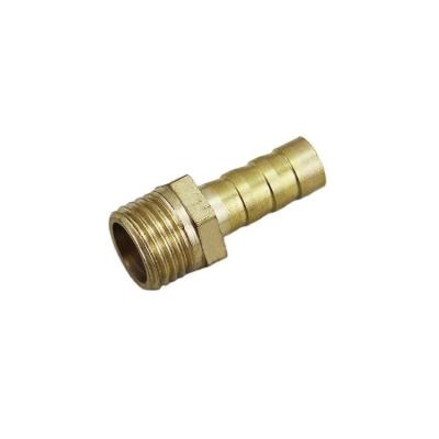 China Pneumatic Hydraulic Brass Female Male Straight Cross X Y T Shape Pipe Adapter Hose Barb Fitting for sale
