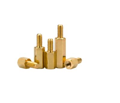 China Brass Distance Hex Standoff Spacer Female Male Customized Hardware for sale
