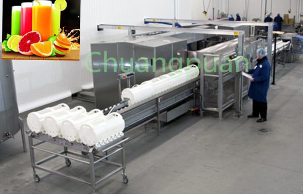 Quality PLC Controlled Clear Fruit Juice Processing Equipment for sale