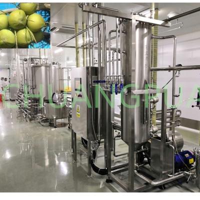 China Máquina para hacer agua de coco de acero inoxidable para producción a pequeña escala en venta