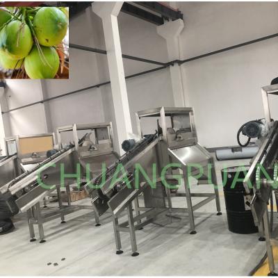 China Máquina de processamento de coco de lata de 220-1000g 0,5-25T/H à venda
