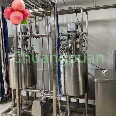 China 15T Apple Juice Processing Line 50-1000TPD Cold Pressing for sale