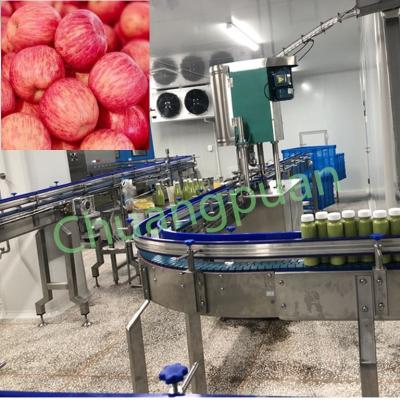 Chine Ligne de traitement du jus de pomme entièrement automatisée 380V 50Hz à vendre