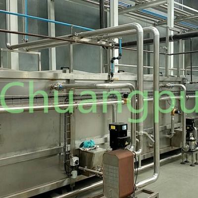 China 30KW Potência do motor principal Linha de produção de suco de maçã Filtração de vários estágios à venda