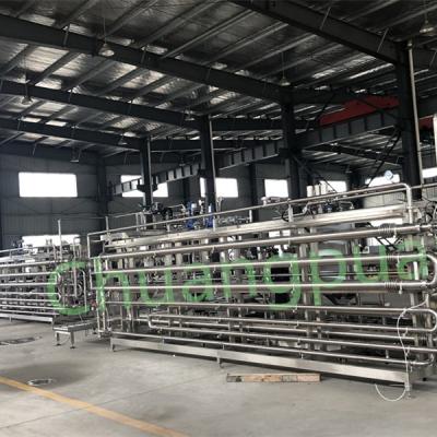 China Esterilizador UHT de temperatura ultra alta para la producción de mermelada de pasta de frutas en venta