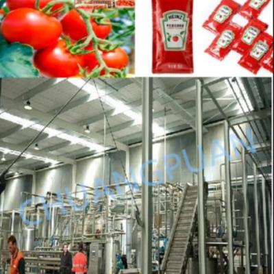 China Stainless Steel Tomato Paste Production Line with Expandable Functionality for sale