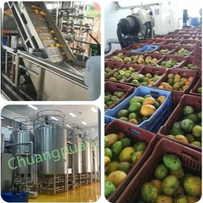 China 500-50000KG/H Mango Pulp Juice Machine Stainless Steel for sale