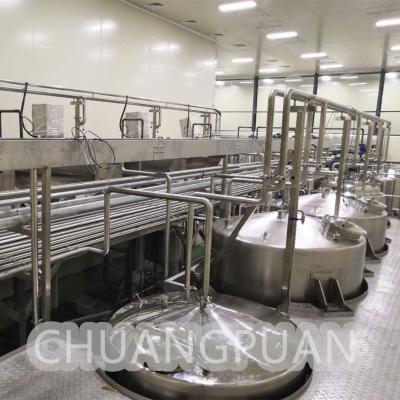 Китай Линия производства фруктового сока под управлением ПЛК 1000-10000BPH продается