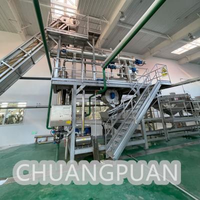 China Custom 1-20 TPH Tomato Paste Making Machine For Canned Stewed Tomato for sale