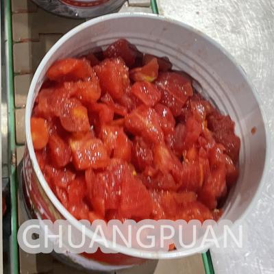 Chine Ligne de production de pâte de tomate en conserve post-pasteurisée avec contrôle automatique PLC à vendre