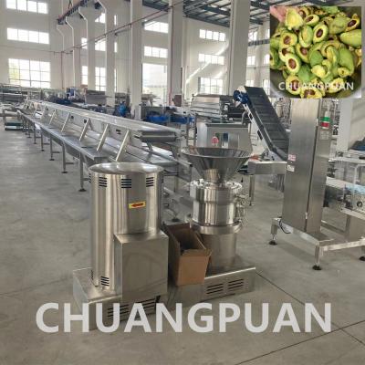 Chine Machine de fabrication de confiture de pâte d'avocat HPP pour 1 à 5 T/heure Capacité et ligne de production à vendre