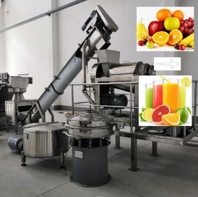 China PLZ-1.5 304 Stainless Steel Screw Type Fruit Juicer For Sea Buckthorn Apple for sale