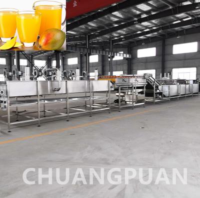 China Planta de sumo de manga concentrado de aço inoxidável com entrega rápida de 40 a 70 dias à venda