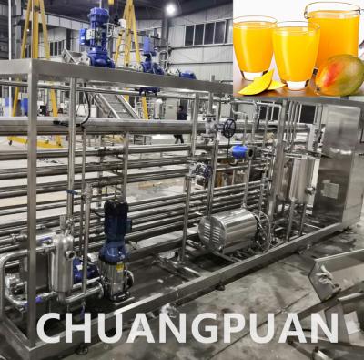 China Línea de producción de bebidas de jugo de mango de acero inoxidable para una producción de alto rendimiento en venta