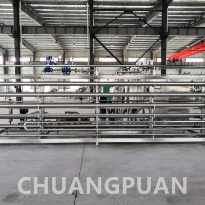 China Esterilizador UHT de tubo em tubo para processamento de alimentos e serviço no exterior à venda