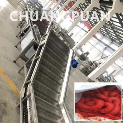 Chine Industrial Automatic Tomato Paste Production Line with Steam Heating and Engineer Service à vendre