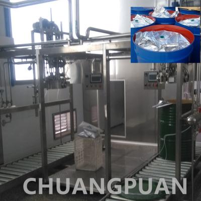 China Stainless Steel Aseptic Drum Filling Machine with Safe And Machine Stop Protection en venta