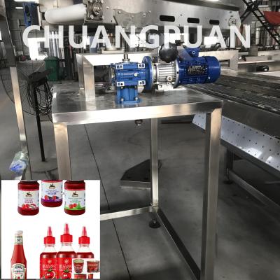 China Línea de producción industrial de pasta de tomate de acero inoxidable para llenado en caliente en venta