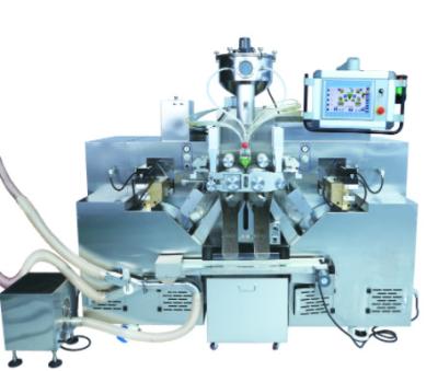 China Máquina de fabricação de cápsulas de gelatina macia de aço inoxidável com sistema de controlo PLC à venda