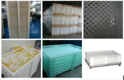 China Materiais de PP Softgel Tray de Secagem Resistente a Ácidos e Alcalos Indústria Farmacêutica à venda