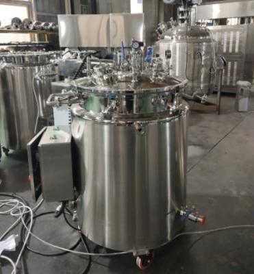 China 50 - 100 Liters Movable Gelatin Melting Tank With Strong Paddle And Vacuum System for sale