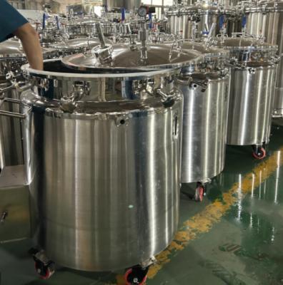 China Indústria Farmacêutica Alimentar Tanques de armazenamento de medicamentos Softgel 0,02MPa A 0,06MPa à venda