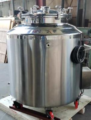 China Fácil limpieza de acero inoxidable tanques de almacenamiento de medicamentos de gel blando pulido de espejo en venta