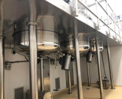 Chine CIP SIP Nettoyage à base de gel doux Médecine réservoir de mélange électrique Pour l'industrie pharmaceutique alimentaire à vendre