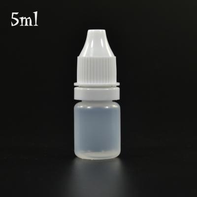 中国 5ml 10ml 20ml 30ml Twist Cap Plastic Bottles tamper cap liquid dropper plastic vial bottle 販売のため