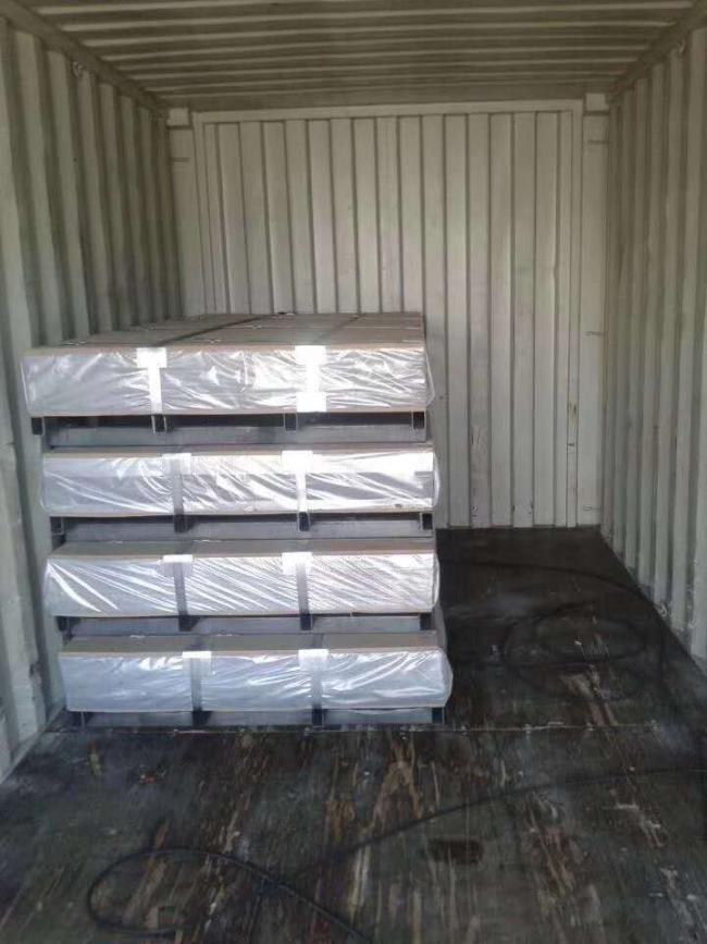 Various hole patterns available in perforated metal sheets