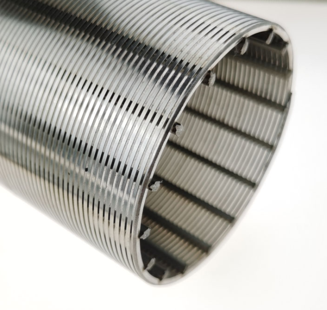 Industrial application of wedge wire screen