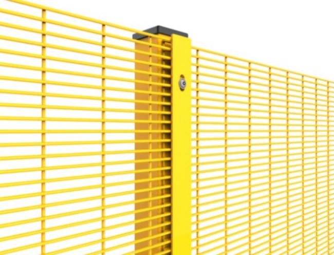 358 Wire Mesh Fence installation example