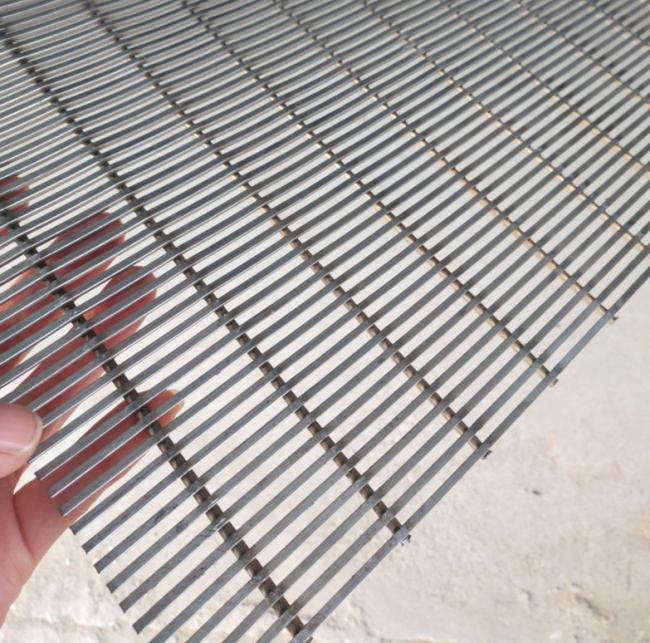 Custom wedge wire screen with continuous slot openings