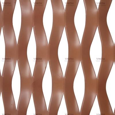 China Low Carbon Expanded Metal Mesh Sheet Powder Coated For Building Decoration for sale