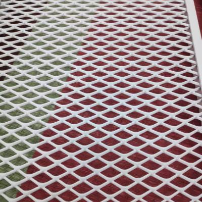 China Decorative Aluminum 0.5mm Architectural Expanded Metal Mesh Diamond Ceiling Panel for sale