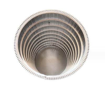 중국 스테인리스 스틸 304/316 윙 와이어 스크린 알칼리 저항 필터 판매용