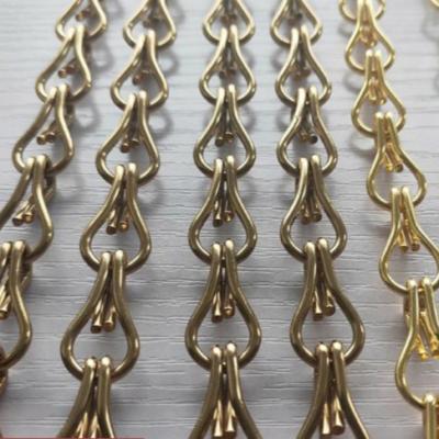 China Aluminum Chain Link Curtains Used For Decorative Chain Fly Screen for sale