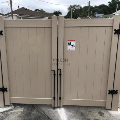 중국 백색 PVC 프라이버시 펜스 패널 6x8ft, 낮은 유지 보수 판매용