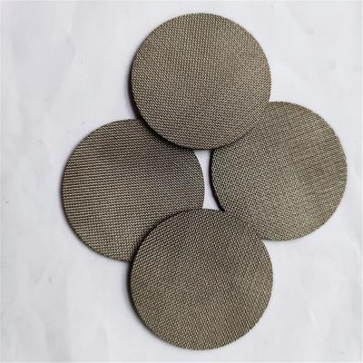 China Acid Resistant Multi Layer 316L Stainless Steel Sintered Filter Mesh for sale