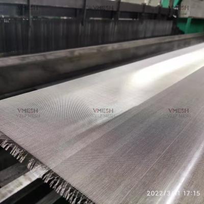 China Ultra Fine 304 316 316L Stainless Steel Woven Wire Mesh for Industrial Filtration for sale
