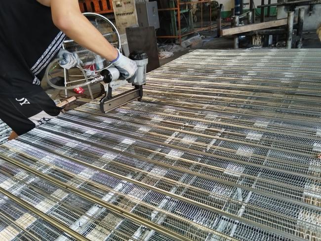 Finished concrete structure using our formwork system