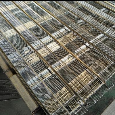 China Light Weight Galvanized Rib Lath Cement Pouring Formwork Structure for sale