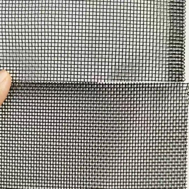 Professional installation of aluminum mesh screens