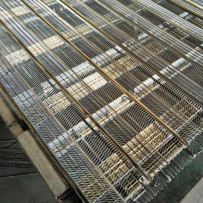 China Pantalone di tornitura a costole metalliche estese con rete galvanizzata for sale