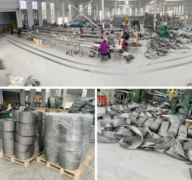 Architectural application of stainless steel rope mesh