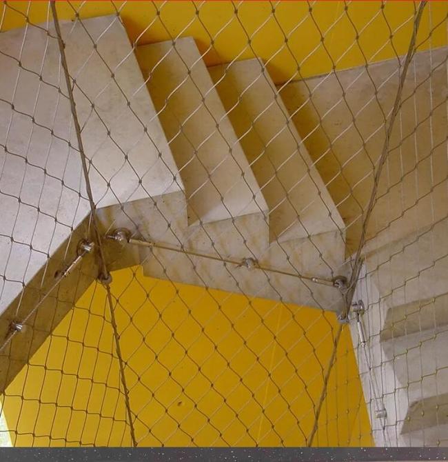 Stainless steel mesh used in architectural application