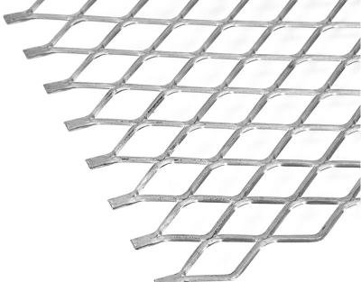 China 5.0mm 6.0mm Stainless Steel Expanded Mesh Expanded Diamond Mesh abrasion proof Te koop