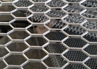 China Hexagonal Hole Anodized Honeycomb Expanded Metal Mesh For Car Grille ISO9002 for sale
